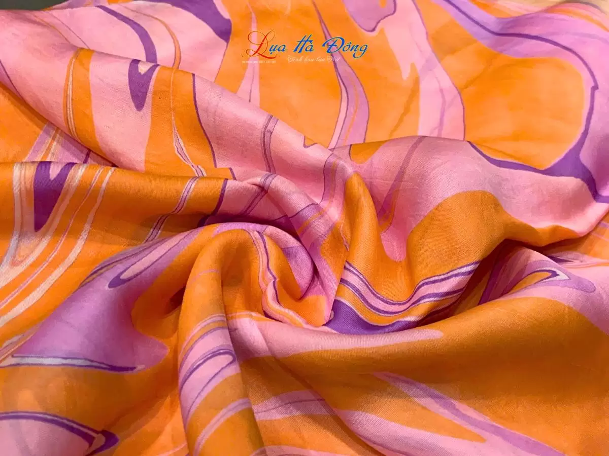 Khăn Lụa Tơ Tằm Vẽ Thủy Ấn Khăn Lụa Tơ Tằm Vẽ Thủy Ấn