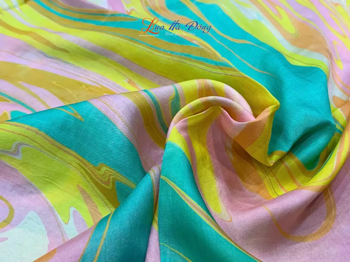 Khăn Lụa Tơ Tằm Vẽ Thủy Ấn Khăn Lụa Tơ Tằm Vẽ Thủy Ấn