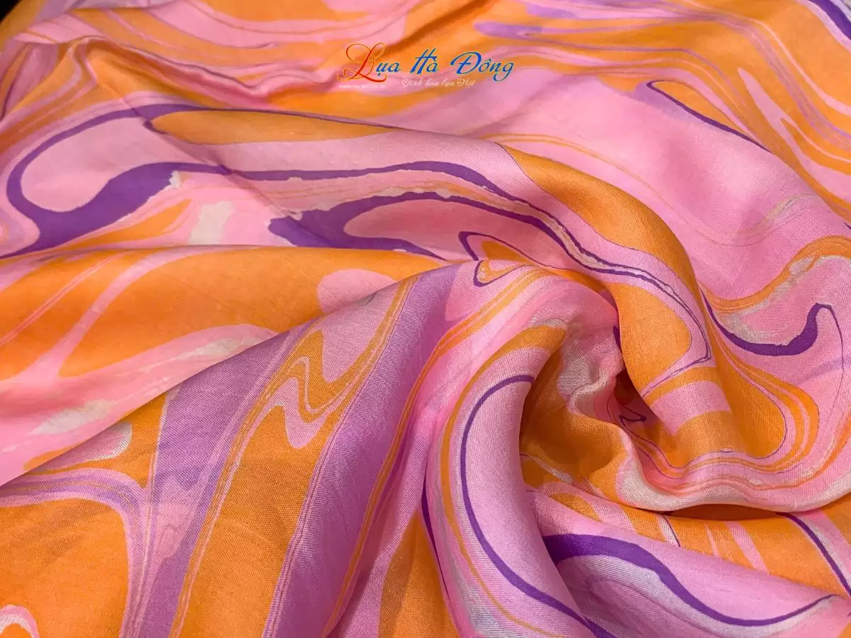 Khăn Lụa Tơ Tằm Vẽ Thủy Ấn Khăn Lụa Tơ Tằm Vẽ Thủy Ấn