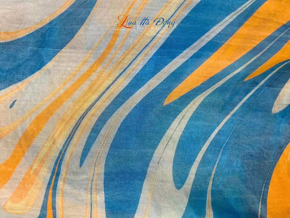 Khăn Lụa Tơ Tằm Vẽ Thủy Ấn Khăn Lụa Tơ Tằm Vẽ Thủy Ấn