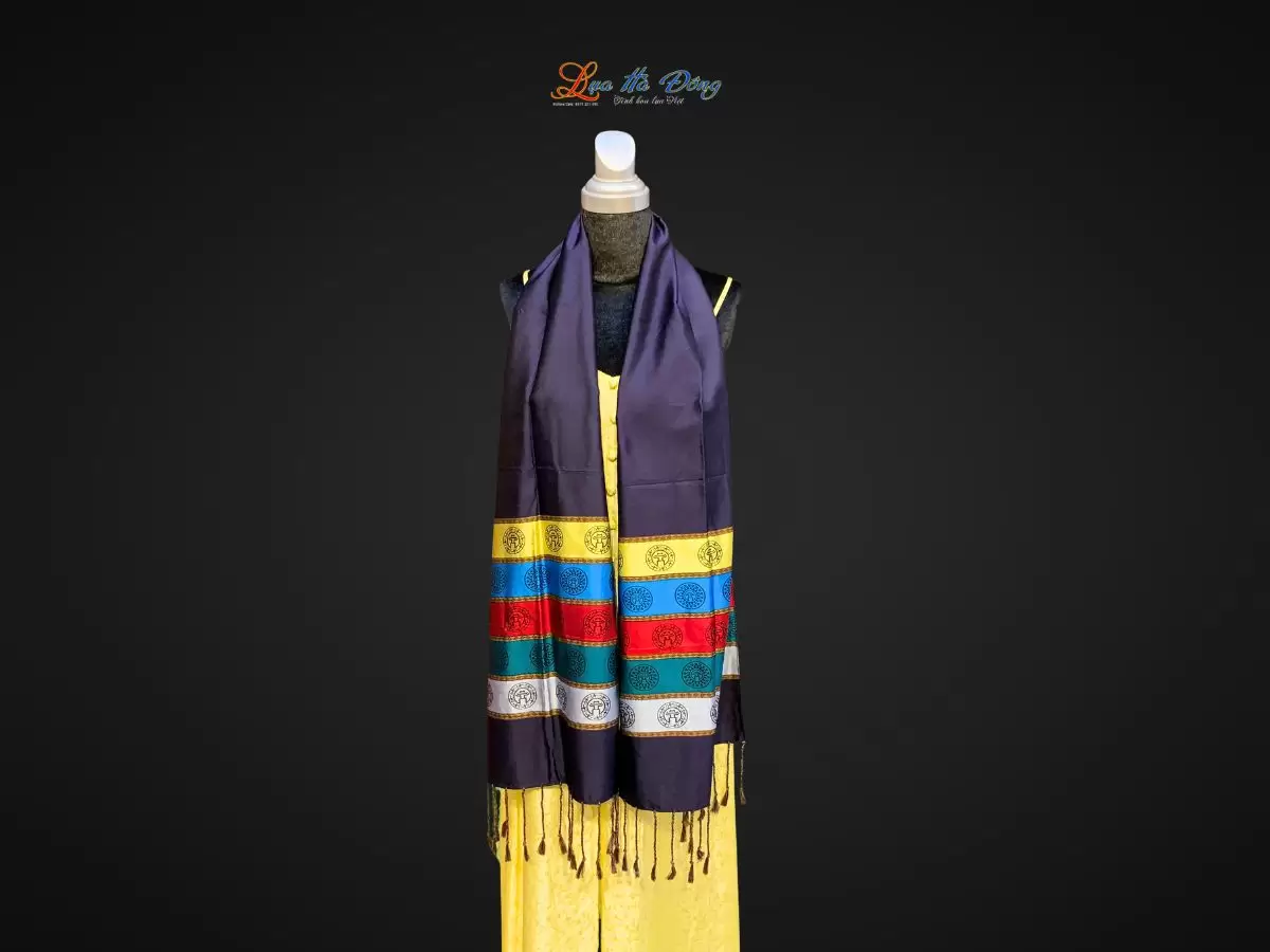 Khăn Lụa trống đồng Văn Miếu Quốc Tử Giám