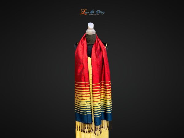 Khăn Lụa Lá Dâu