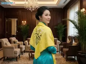 Khăn Vuông lụa tơ tằm