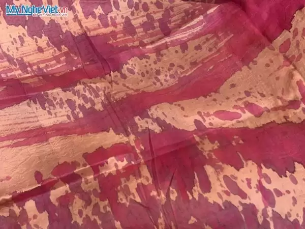 Khăn loang lụa tơ tằm