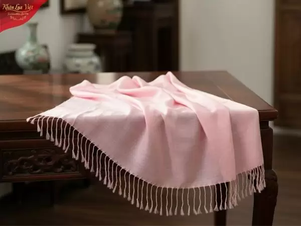 Khăn lụa tơ tằm loang