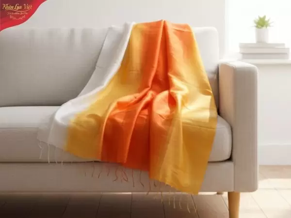 Khă lụa tơ tằm loang