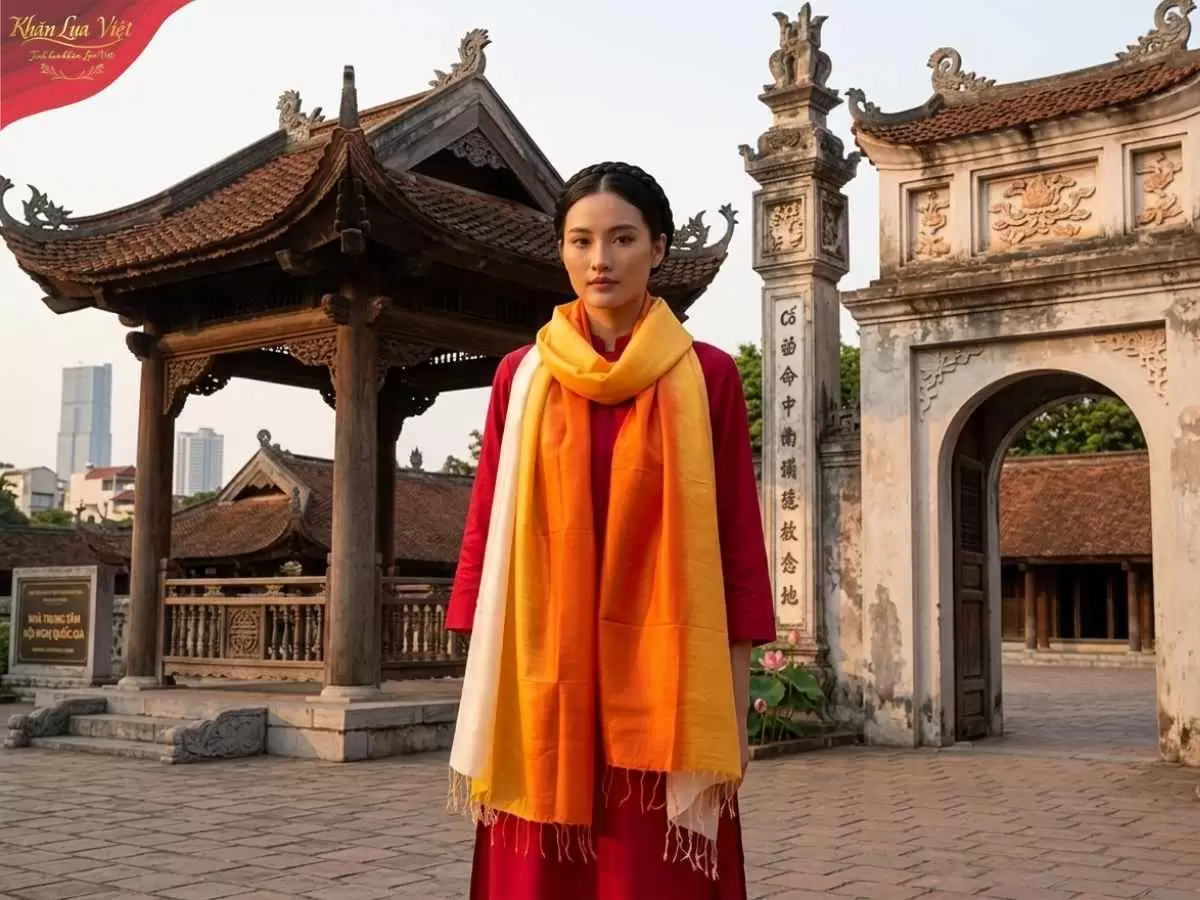 khan-lua-to-tam-loang Khăn lụa tơ tằm loang