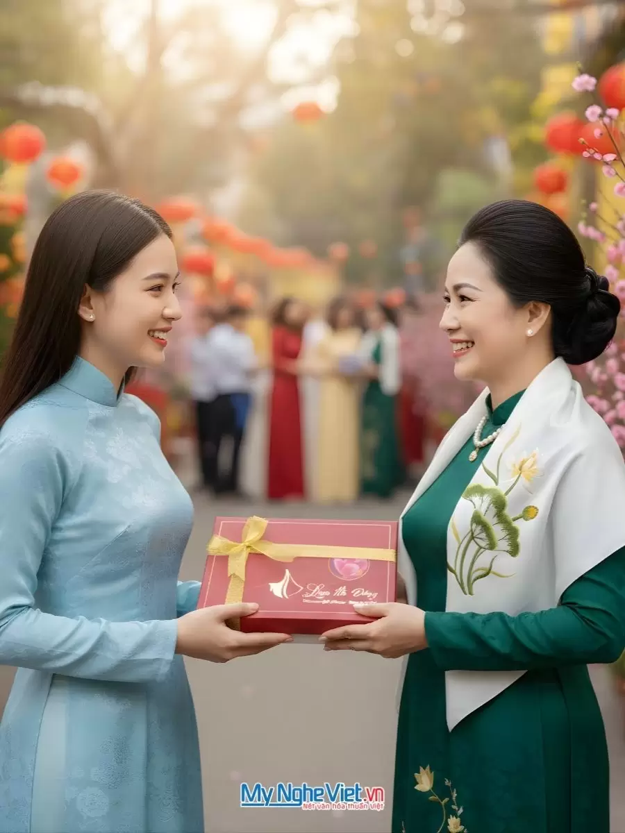 Quà tặng khăn lụa tinh tế